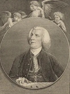 Stanley Prints: Portrait of the organist and composer John Stanley (1712-1786), 1784. Creator: Anonymous