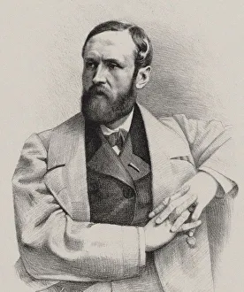 Portrait of the organist and composer Louis James Alfred Lefebure-Wely (1817-1869), 1860