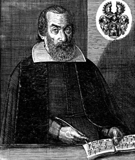 Portrait of Organist und Komponist Johann Staden (1581-1634). Creator: Pfann, Johann (1601-1682)