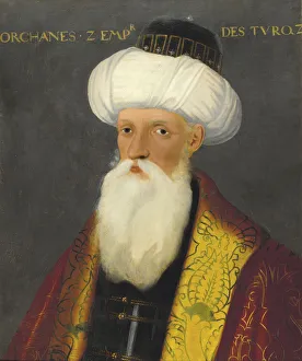 Sultan Prints: Portrait of Orhan I (1281-1362)