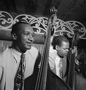 Aquarium Prints: Portrait of Oscar Pettiford and Junior Raglin