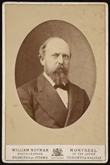 Portrait of Othniel Charles Marsh (1831-1879), Circa 1875. Creator: William Notman Portrait of Othniel Charles Marsh (1831-1879), Circa 1875. Creator: William Notman