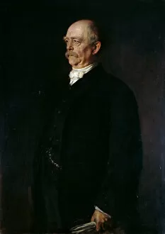 Portrait of Otto von Bismarck (1815-1898), 1884. Creator: Lenbach, Franz, von (1836-1904)