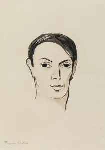 Dadaism Prints: Portrait of Pablo Picasso, c1920-1925. Creator: Picabia, Francis (1879-1953)