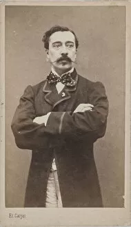 Alfred Stevens Gallery: Portrait of the painter Alfred Stevens (1828-1906), c. 1870