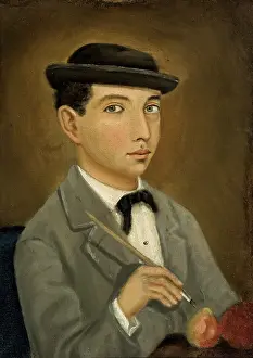Portrait of a Painter, c1920. Creator: Unknown