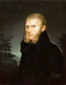 Caspar David Friedrich Gallery: Portrait of the Painter Caspar David Friedrich