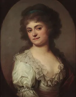 Portrait of the Painter Cecile de Duchesne (1771-1801), nee Merlini Portrait of the Painter Cecile de Duchesne (1771-1801), nee Merlini