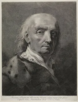 Giambattista Piazetta Prints: Portrait of the Painter Giovanni Battista Piazzetta