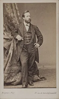 Portrait of the painter Ludwig Knaus (1829-1910). Creator: Bingham Portrait of the painter Ludwig Knaus (1829-1910). Creator: Bingham