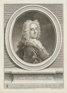 Rosalba Giovanna 1657 1757 Prints: Portrait of the painter Marco Ricci (1676-1730)