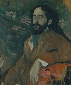 Images Dated 14th June 2013: Portrait of the painter Nikolay Milioti (1874-1962), 1908. Artist: Sapunov