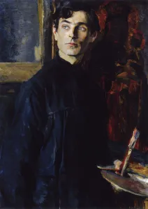 Portrait of the painter Pavel Dmitriyevich Korin (1892-1967), 1925