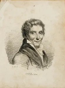 Prudhon Prints: Portrait of Painter Pierre-Paul Prud'hon (1758-1823). Creator: Anonymous