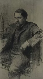 Images Dated 14th June 2013: Portrait of the painter Valentin Alexandrovich Serov (1865-1911), 1901
