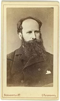 Photo Studio Wesenberg Gallery: Portrait of the painter Vasily Vereshchagin (1842-1904)