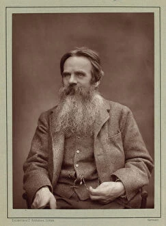 Barraud Gallery: Portrait of the painter William Holman Hunt (1827-1910), ca 1885