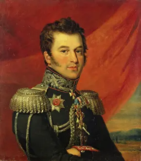 Portrait of Paisy S. Kaisarov (1783-1844), 1822. Creator: Workshop of George Dawe
