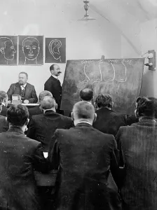 Studying Prints: Portrait Parle Class, Paris, between c1910 and c1915. Creator: Bain News Service