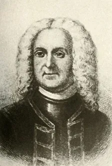 Colony Prints: Portrait of Patrick Gordon, Colonial Governor, c1690, (1937). Creator: Unknown