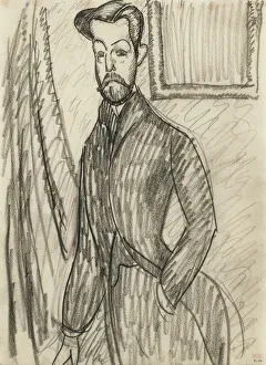 Amedeo 1884 1920 Prints: Portrait of Paul Alexandre (1881-1968)