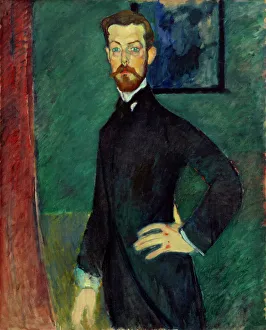 Portrait of Paul Alexandre (1881-1968), 1909. Creator: Modigliani, Amedeo (1884-1920)