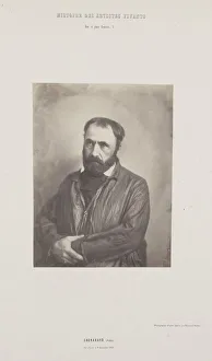 Portrait of Paul Chenavard, from the series Histoire des Artistes Vivants, c