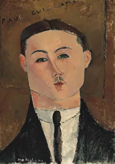 Modigliani Prints: Portrait of Paul Guillaume (1891-1934), 1916