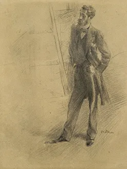 Boldini Prints: Portrait of Paul Helleu. Creator: Boldini; Giovanni (1842-1931)