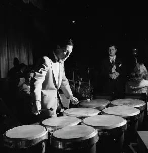 Portrait of Paul Kashian, Mundell Lowe, Ray McKinley...Hotel Commodore, Century Room, N.Y. 1947. Creator: William Paul Gottlieb