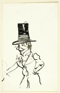 Phil May Prints: Portrait of Paul Maitland, Artist, n. d. Creator: Philip William May