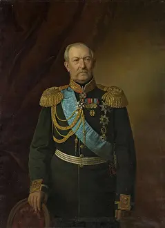 Chain Prints: Portrait of Pavel Ignatyev, 1877. Creators: Georg von Bothmann, Nikolay Pavlovich Ignatyev