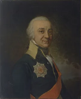 Vladivostok Prints: Portrait of the Pavel Stepanovich Runich (1747-1825)