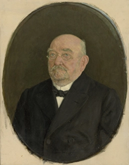 Karol Miloslav Lehotski Prints: Portrait of Pavol Mudron, 1912. Creator: Karol Miloslav Lehotsky