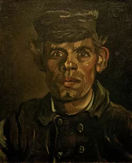 Brussels Gallery: Portrait de paysan, 1885. Creator: Gogh, Vincent, van (1853-1890)