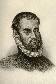 Company Tudor Publishing Prints: Portrait of Pedro Menendez de Aviles, showing Spanish dress, c1570-1580, (1937)