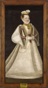 Portrait of Perchta of Rosenberg (1425-1476). Creator: Anonymous Portrait of Perchta of Rosenberg (1425-1476). Creator: Anonymous