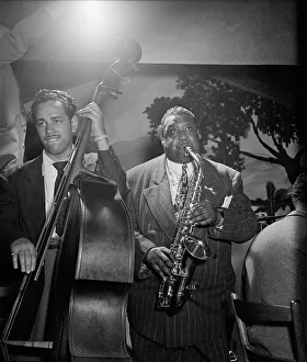 Alto Saxophone Prints: Portrait of Pete Brown, New York, N.Y.(?), 1938. Creator: William Paul Gottlieb