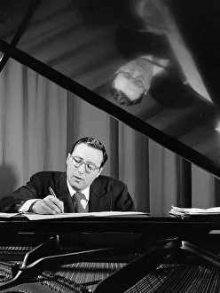 Portrait of Pete Rugolo, New York, N.Y. 1946. Creator: William Paul Gottlieb