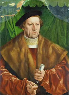 Document Prints: Portrait of Peter Heyman, c1540-1545 ? Creator: Bartholomaeus Bruyn the Elder