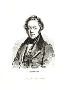 Portrait of Peter Joseph von Lindpaintner (1791-1856), 1836