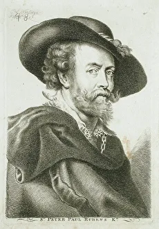 Portrait of Peter Paul Reubens, 1757. Creator: Thomas Worlidge