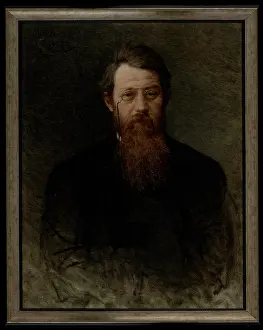 State Central Literary Museum Prints: Portrait of Peter (Pyotr Berngardovich) Struve (1870-1944)