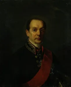 1861 Prints: Portrait of P.F. Brock, 1861. Creator: Nikanor Tyutryumov