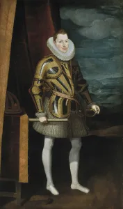 Portrait of Philip III (1578-1621), King of Spain and Portugal, 1606. Artist: Pantoja de la Cruz, Juan (1553-1608)