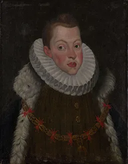 Portrait of Philip III (1578-1621), King of Spain and Portugal. Creator: Pantoja de la Cruz, Juán (1553-1608)