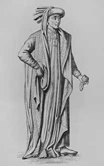 Portrait of Philip III the Good (1396-1467), Duke of Burgundy, 1878. Creator: Unknown