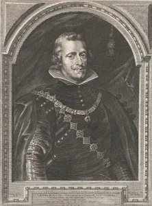 Portrait of Philip IV, 1630. 1630. Creator: Paulus Pontius