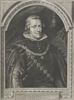 Du Pont Paul Gallery: Portrait of Philip IV, 1630. 1630. Creator: Paulus Pontius