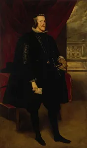 1640 Prints: Portrait of Philip IV, King of Spain, 1640. Creator: Diego Velasquez